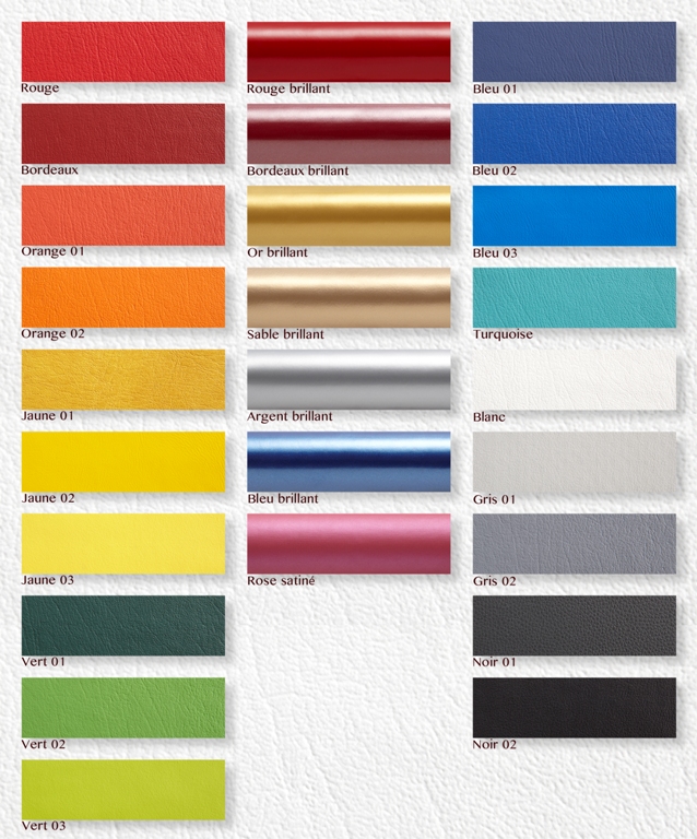 Nuancier officiel Hyper2roues